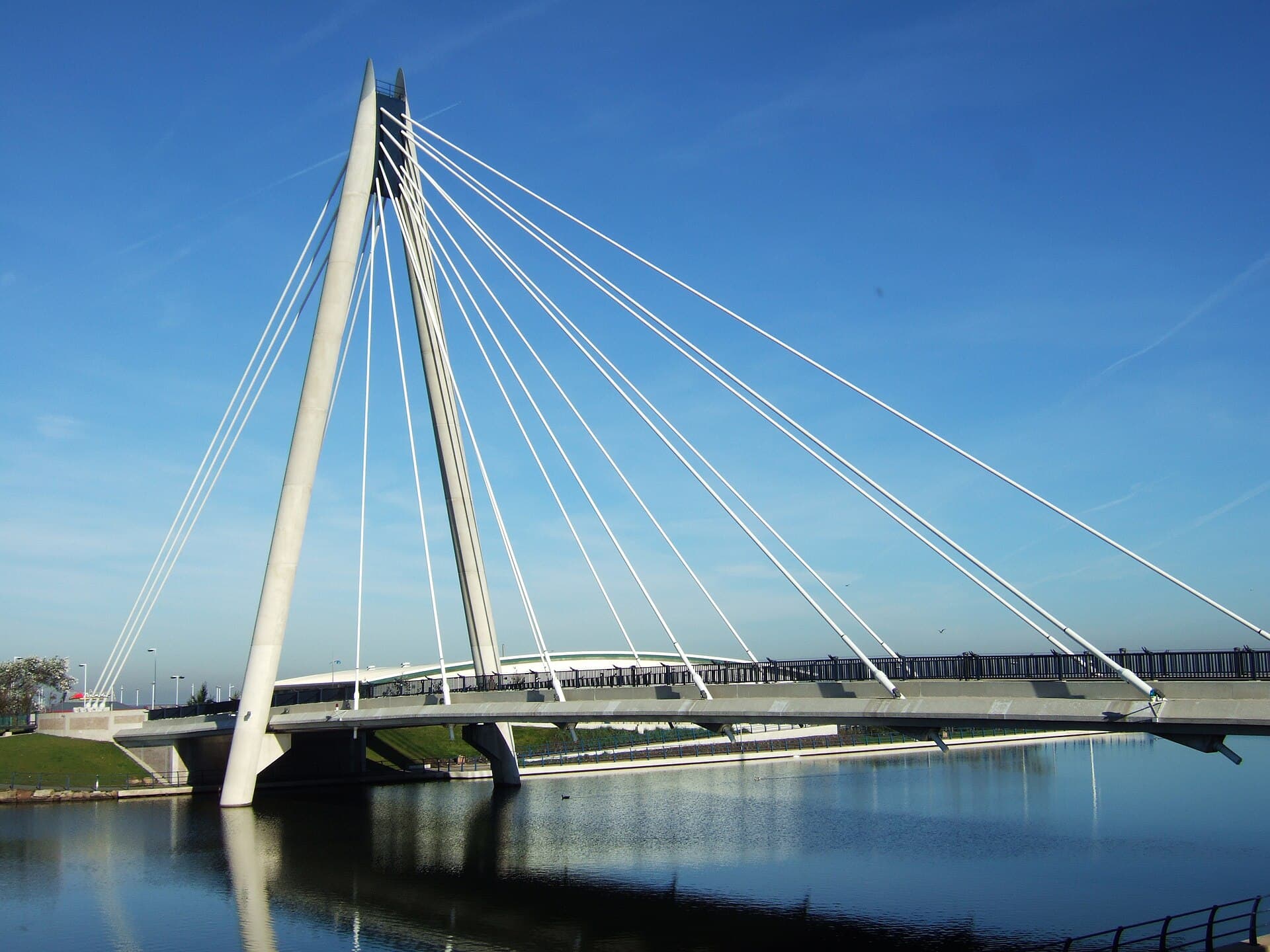 Marine Way Bridge, a main road into Southport